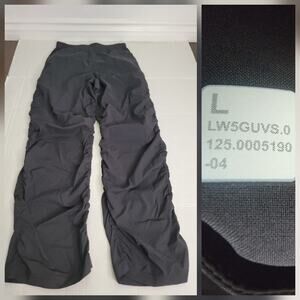 Lululemon Pants Womens SZ L Dance Studio Flare Slim-Fit High-Rise Black W5GUVS